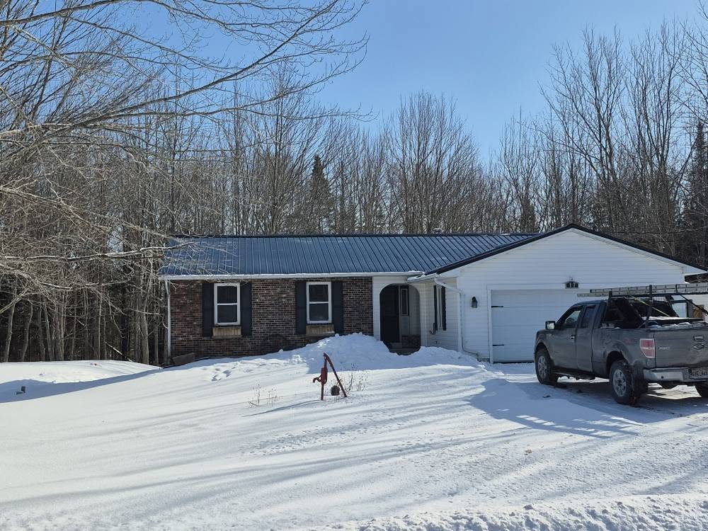 Completed roofing project